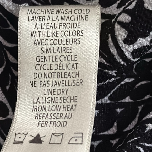 MAX STUDIO LONDON Black White Tierred Maxi Dress Size S Party Work‎ Vacation - Picture 9 of 9